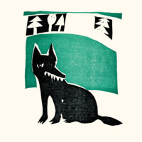 CHÈVRE ET HÉRISSON (KAMISHIBAÏ)